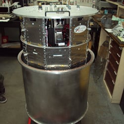 Micar Fabrication & Design Company - Custom aluminum electrical cage and housing for camera systems for the Red Bull Stratos capsule