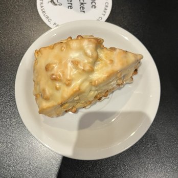 Speckled Hen Coffee - White Chocolate Orange Scone (not on menu, in the pastry counter but hopefully it stays there) - Coffee & Tea Near Me - Strasburg, Pennsylvania