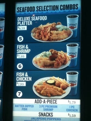 Menu photo 3 Captain D's Alexandria, LA
