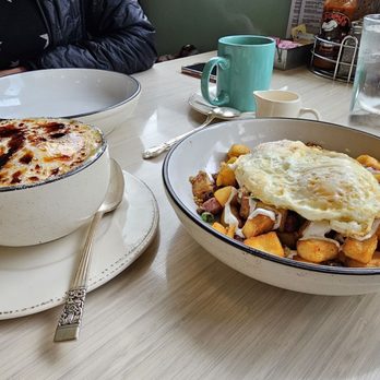 Yards Bruncheon - A yogurt brulee and corned beef hash - New American Near Me - Spokane, Washington Yards Bruncheon - A yogurt brulee and corned beef hash - New American Near Me - Spokane, Washington
