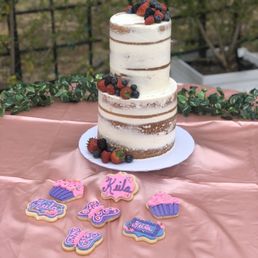 I got to drop a cake at this beautiful venue. I got to drop a cake at this beautiful venue.
