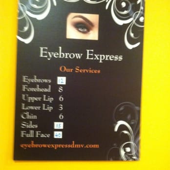 Eyebrow Express - Threading Services Near Me - Alexandria, Virginia