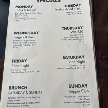 Sevys Bar and Kitchen - Different themed nights - Bars Near Me - Aptos, California