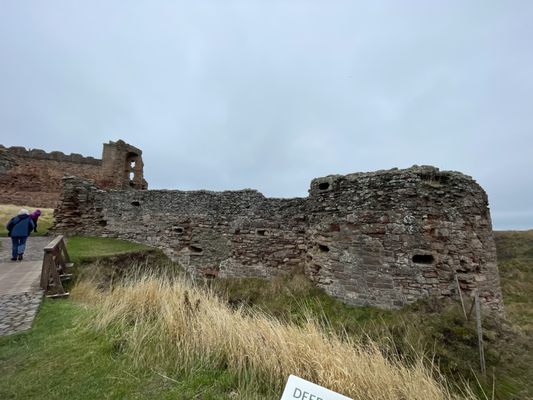 Tantallon Castle by null
