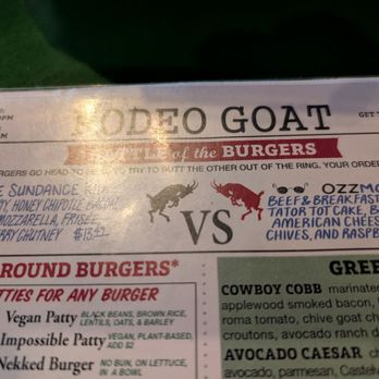 Rodeo Goat - Burgers Near Me - Dallas, Texas