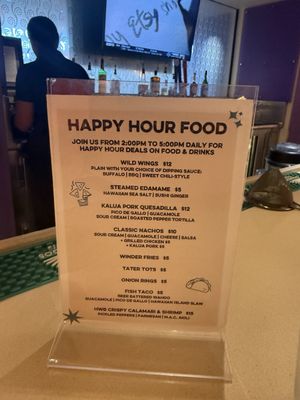 Menu photo 2 M.A.C. 24/7 Honolulu, HI