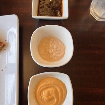 Kimchi and Wasabi - Extra sauces to try and make the Katsu taste better - Korean Near Me - Mount Pocono, Pennsylvania Kimchi and Wasabi - Extra sauces to try and make the Katsu taste better - Korean Near Me - Mount Pocono, Pennsylvania