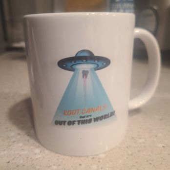 Centennial Endodontics - Cool root canal mug! - Endodontists Near Me - Centennial, Colorado Centennial Endodontics - Cool root canal mug! - Endodontists Near Me - Centennial, Colorado