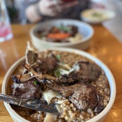 Fennel Kitchen & Bar - Barley Risotto & Lamb Chops