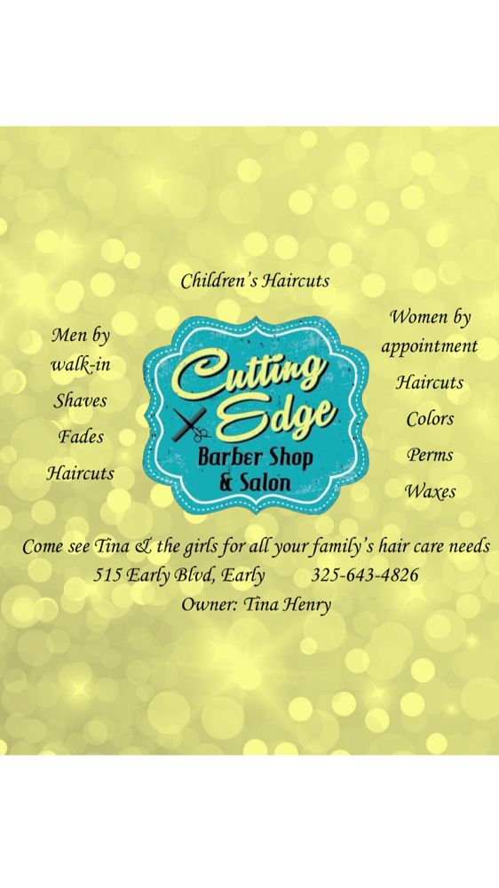 CUTTING EDGE BARBER SHOP & SALON Updated October 2024 515 Early