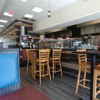 LEBTAV - Interior.  They have some nice booths. - Lebanese Near Me - Annapolis, Maryland