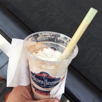 Silver Diner - The worst shake ever, and the service was not good at all. It was a "to go" milkshake and I couldn't even get a lid - Diners Near Me - Baltimore, Maryland