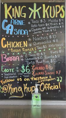 Menu photo 2 King Kups McKinney, TX