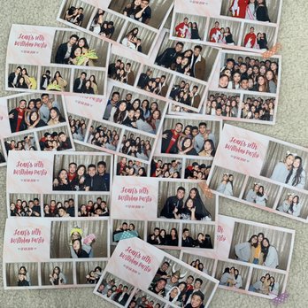 One Snap Photobooth - Not even half the pics that were taken, but here are some with the props! You can see some pics have over 10 people in :-) - Photo Booth Rentals Near Me