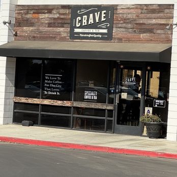 Crave Coffee & Tea - Facade - Coffee & Tea Near Me - Riverside, California Crave Coffee & Tea - Facade - Coffee & Tea Near Me - Riverside, California