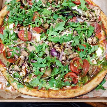 Blaze Pizza - Custom pizza ordered in person on PI day! Yum! - Pizza Near Me - Miami, Florida Blaze Pizza - Custom pizza ordered in person on PI day! Yum! - Pizza Near Me - Miami, Florida