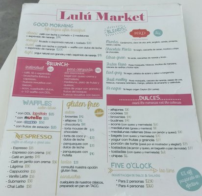 Menu photo 2 Lulu Market San Isidro, C