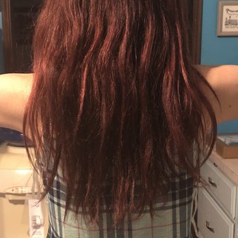 Hair Creations - Red hair before. - Hair Salons Near Me - Yorkville, Illinois