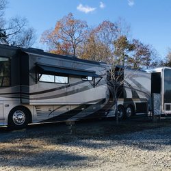 GSP RV Park - Pull through sites. Accommodate the largest rigs with tow.