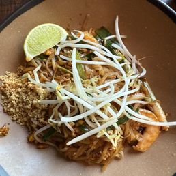Pad Thai, added shrimp Pad Thai, added shrimp