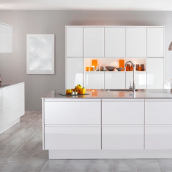 KZMV Kitchen Cabinets & Stone - White Kitchen