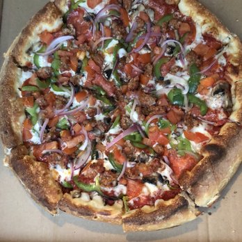 Stuft Pizza & Brewing - Large Stuft Special Deep Dish - Pizza Near Me - San Clemente, California Stuft Pizza & Brewing - Large Stuft Special Deep Dish - Pizza Near Me - San Clemente, California