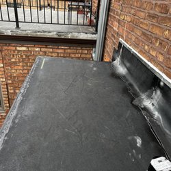 Windy City Flat Roof - New 20-Years modified system. #roofingrepair
