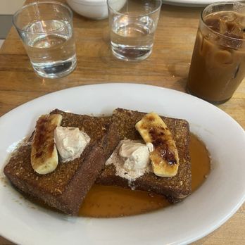 The General Muir - French toast was sooo rich in flavor I could only eat one. Definitely recommend with a bagel or fruit on the side! - Delis Near Me - Atlanta, Georgia The General Muir - French toast was sooo rich in flavor I could only eat one. Definitely recommend with a bagel or fruit on the side! - Delis Near Me - Atlanta, Georgia