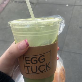 Egg Tuck - Sweet Matcha Latte (Iced) - Breakfast & Brunch Near Me - Los Angeles, California Egg Tuck - Sweet Matcha Latte (Iced) - Breakfast & Brunch Near Me - Los Angeles, California