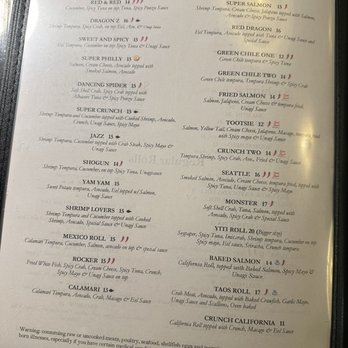 Kai Sushi & Dining - Special rolls menu - Sushi Bars Near Me - Santa Fe, New Mexico