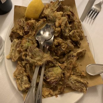 Buca Mario - Fried artichoke hearts - this was tasty. - Tuscan Near Me - Florence, FI