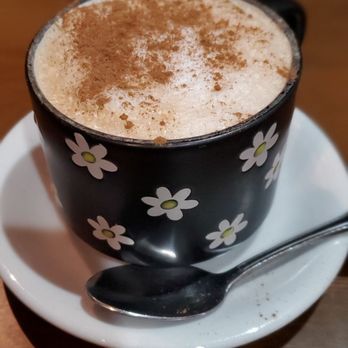 Daisy's Grill - Cappuccino in a "Daisy" cup. - Sandwiches Near Me - Edgewater, New Jersey Daisy's Grill - Cappuccino in a "Daisy" cup. - Sandwiches Near Me - Edgewater, New Jersey