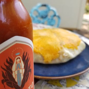 Ex-Voto - Crunchy Wrap SUPREMO and house hot sauce - Mexican Near Me - Durham, North Carolina Ex-Voto - Crunchy Wrap SUPREMO and house hot sauce - Mexican Near Me - Durham, North Carolina