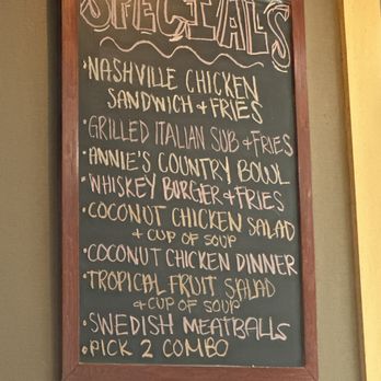 Apple Annies Kitchen & Bakery - Specials menu -- they close at 4:30 Pm - Bakeries Near Me - Roseville, Michigan