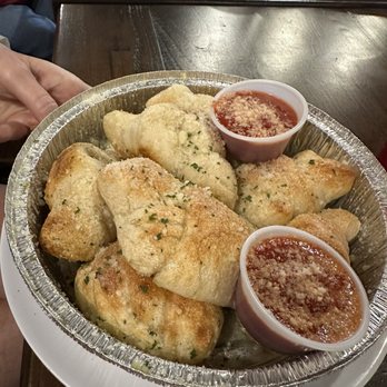 2 Bros Pizza - Garlic Knots - very good! Very fluffy and delicious - Pizza Near Me - Easley, South Carolina 2 Bros Pizza - Garlic Knots - very good! Very fluffy and delicious - Pizza Near Me - Easley, South Carolina