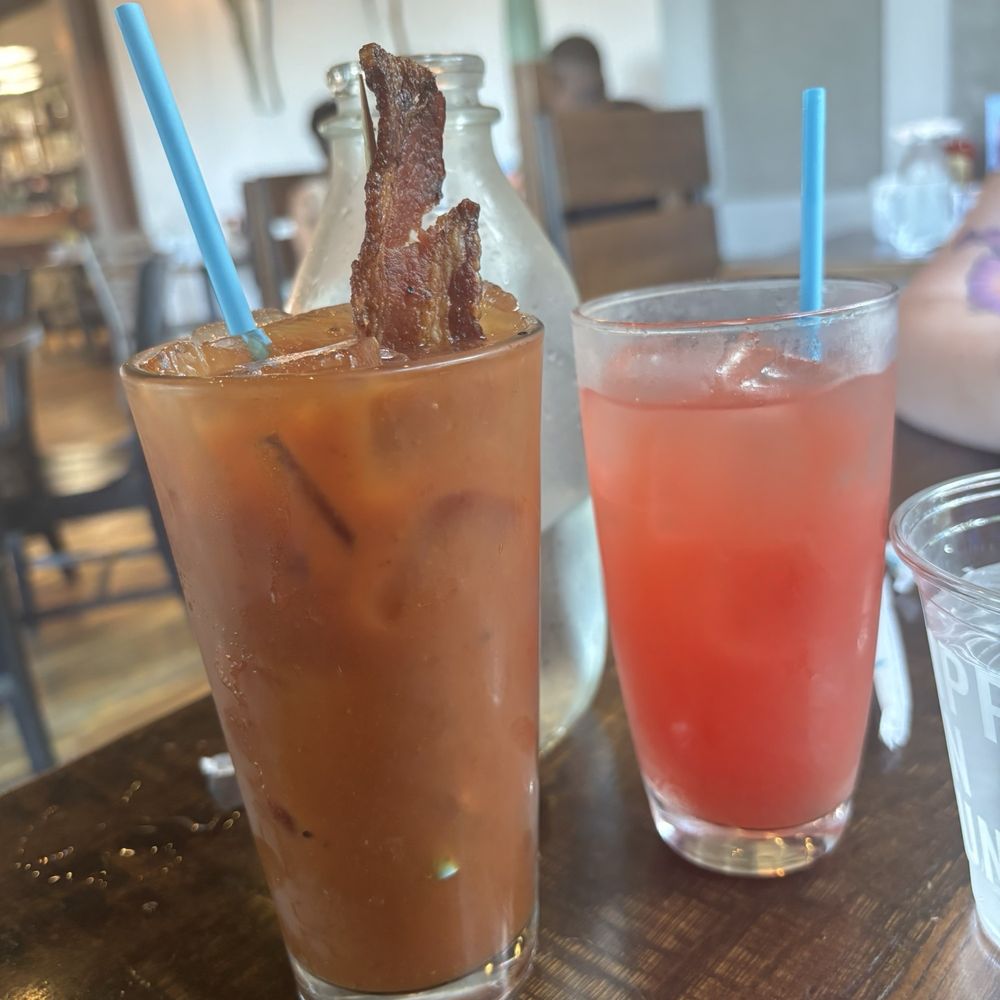 First Watch - Million dollar Bloody Mary and Watermelon wake-up - Cafes Near Me - Hampton, Virginia