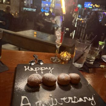 Lynq - Anniversary message with mini beignets - Seafood Near Me - Fort Myers, Florida Lynq - Anniversary message with mini beignets - Seafood Near Me - Fort Myers, Florida