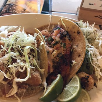 Rubio's Coastal Grill - Trio of tacos - Mexican Near Me - Phoenix, Arizona Rubio's Coastal Grill - Trio of tacos - Mexican Near Me - Phoenix, Arizona