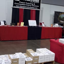 Blackstone Gun Safety - BGS at one of the gun shows.