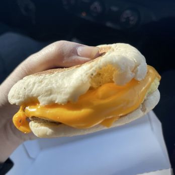 Duck Donuts - Sausage, egg and cheese on English muffin - Donuts Near Me - San Antonio, Texas