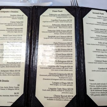 West Coast Cafe - 7/29/2022 Menu - Italian Near Me - San Bruno, California West Coast Cafe - 7/29/2022 Menu - Italian Near Me - San Bruno, California