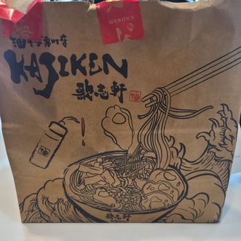 Kajiken - To go bag - Ramen Near Me - Elk Grove, California