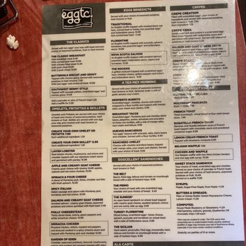 Eggtc. - Front menu - Breakfast & Brunch Near Me - Kansas City, Missouri Eggtc. - Front menu - Breakfast & Brunch Near Me - Kansas City, Missouri