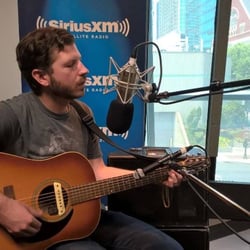 Stickandstrum Academy - Songwriting instructor, Wilder Adkins, recording a session for SiriusXM.