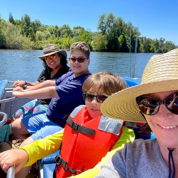 Rogue Jet Boat Adventures - My family on the boat - Boat Tours Near Me - Central Point, Oregon Rogue Jet Boat Adventures - My family on the boat - Boat Tours Near Me - Central Point, Oregon