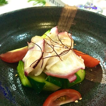 Hirokase - Starter. Refreshing Tako salad. - Personal Chefs Near Me