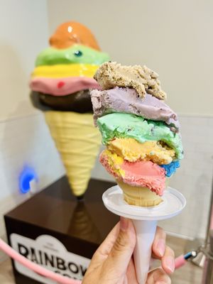 The Original Rainbow Cone by null