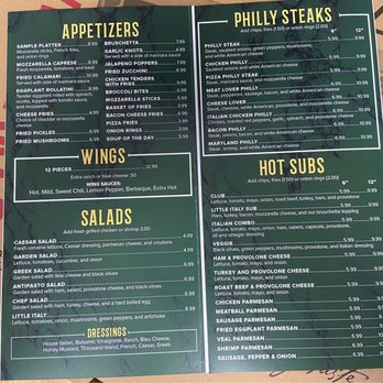 Little Italy Ristorante - Menu 2022 - Italian Near Me - Gloucester, Virginia Little Italy Ristorante - Menu 2022 - Italian Near Me - Gloucester, Virginia