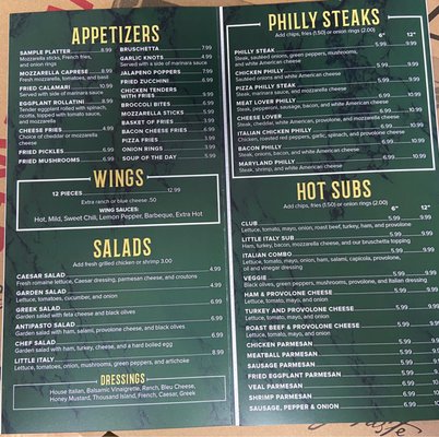 Menu photo 4 Little Italy Ristorante Gloucester, VA Menu photo 4 Little Italy Ristorante Gloucester, VA