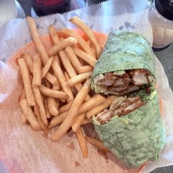 Sandtrap Bar and Grill - Chicken bacon ranch wrap